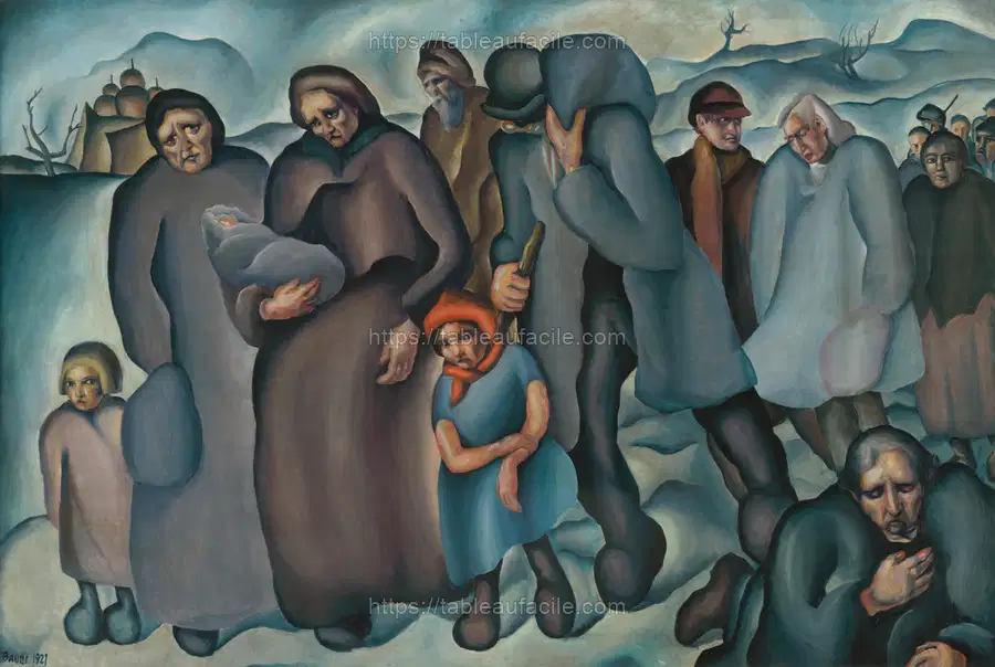 Refugees by Konštantín Bauer apercu