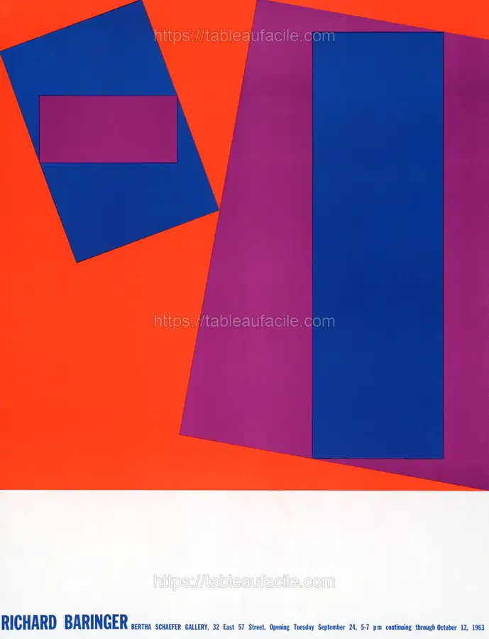 Richard Baringer. Bertha Schaefer Gallery. apercu