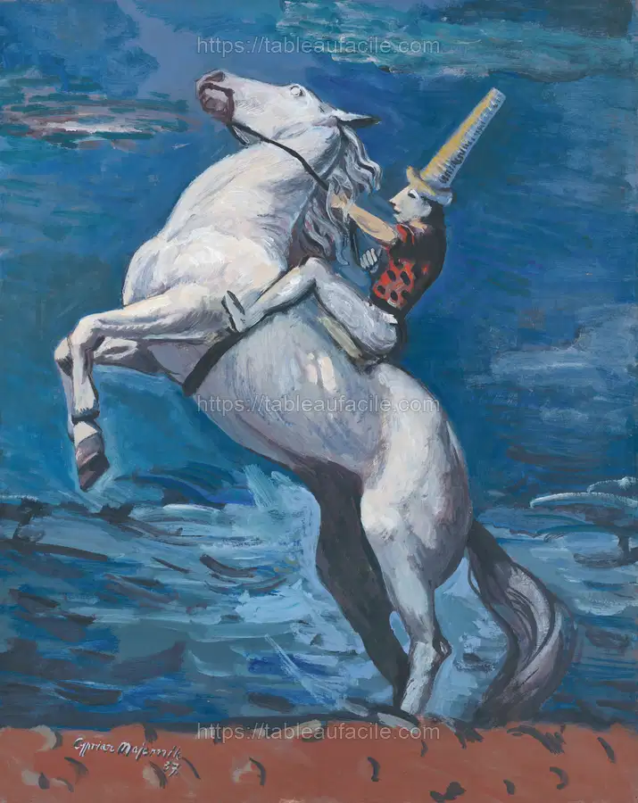 Rider by seashore by Cyprián Majerník apercu