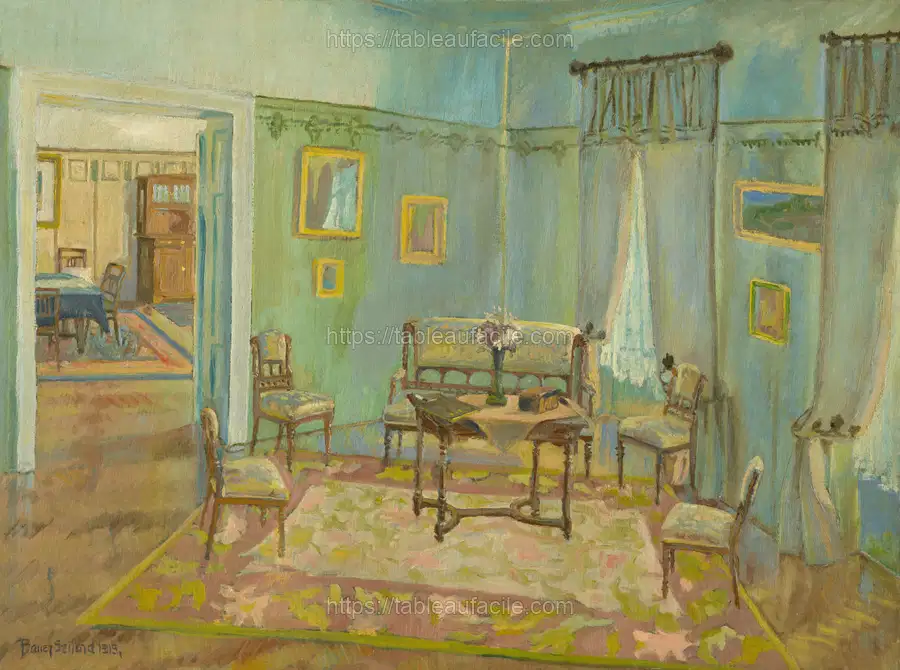 Room interior by Konštantín Bauer apercu