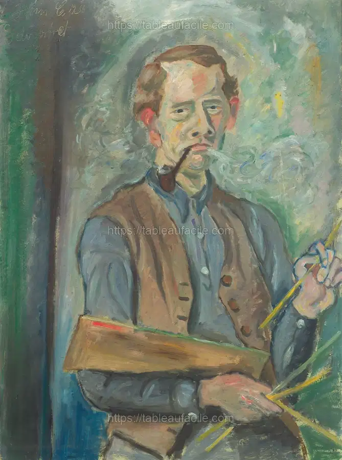 Self portrait by John Christensen apercu