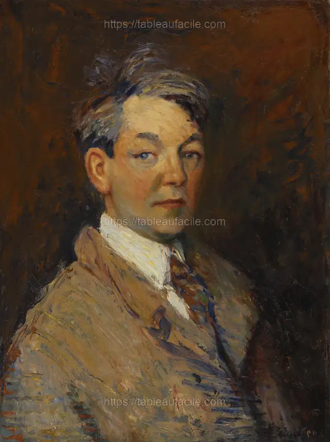 Self-Portrait by William James Glackens apercu