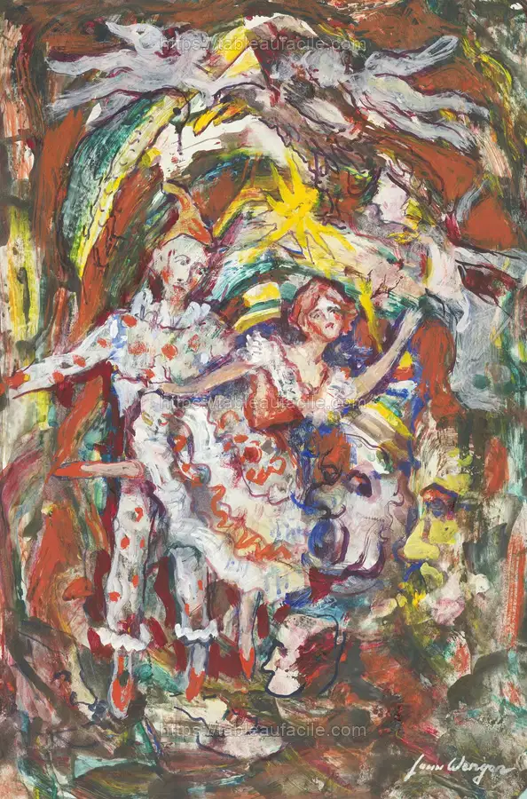 Sketch for Petrouchka by Stravinsky apercu
