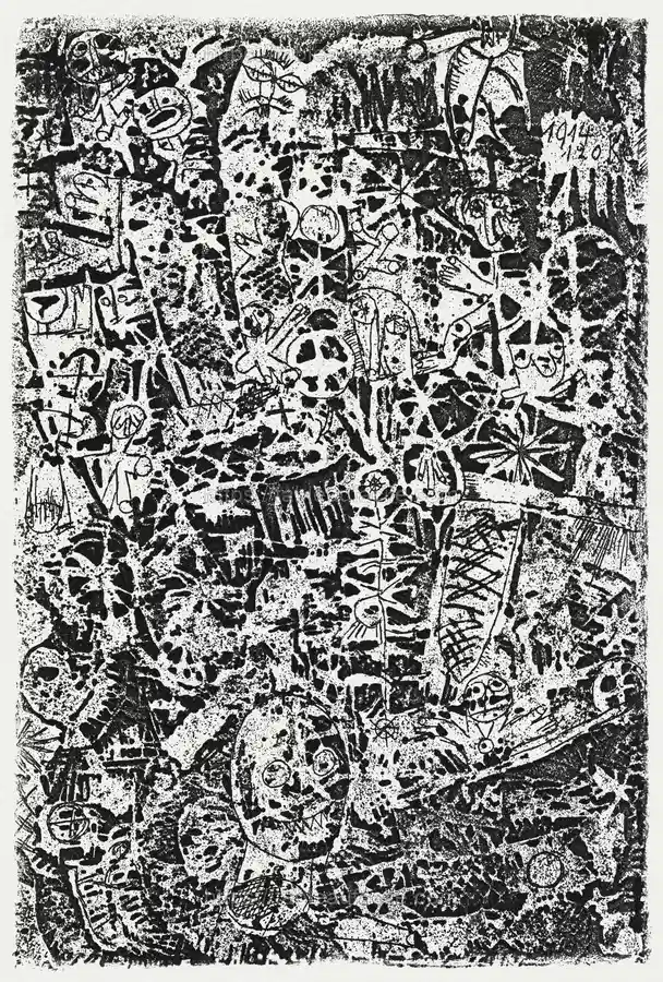 Small World (1914) by Paul Klee apercu