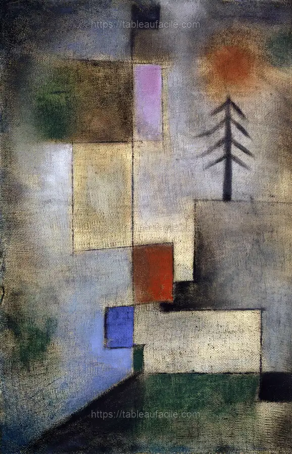 Small fir picture (1922)  by Paul Klee apercu
