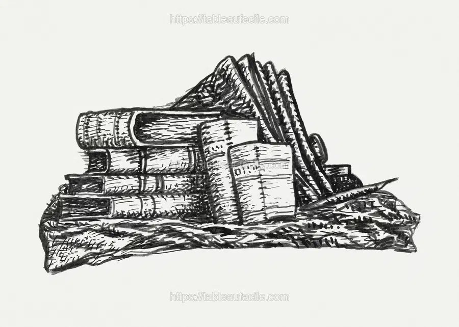 Stack of books and stationery (ca. 1891–1941) Leo Gestel apercu