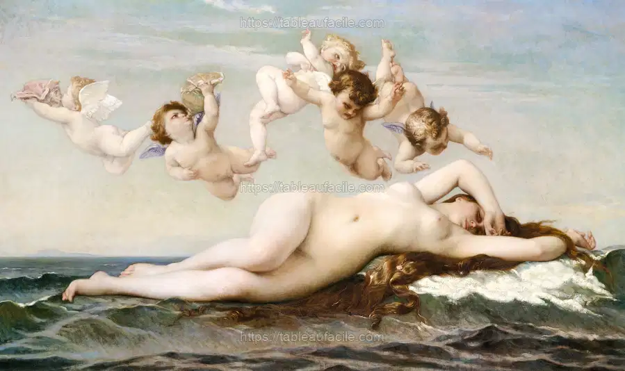 The Birth of Venus (1875) by Alexandre Cabanel apercu