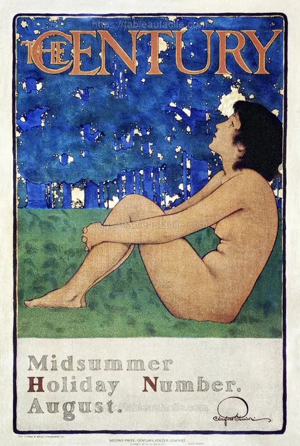 The Century Midsummer holiday number (ca. 1897) by Maxfield Parrish apercu