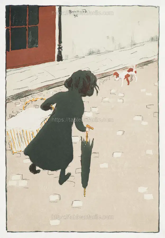 The Little Laundress (1896)Pierre Bonnard apercu