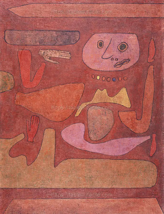 The Man of Confusion (1939)  Paul Klee apercu