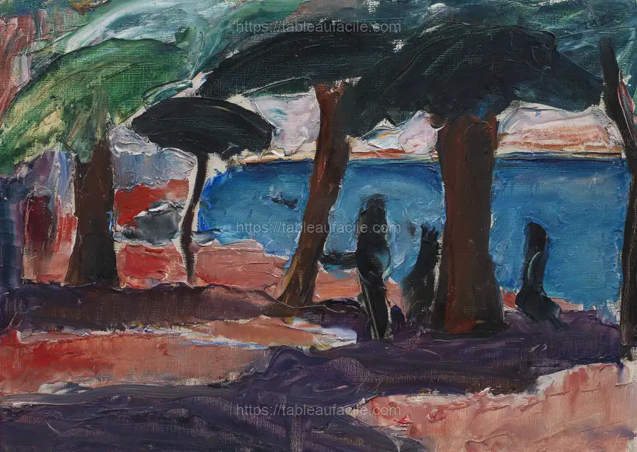 The Quay, Bandol by Jens Adolf Jerichau apercu