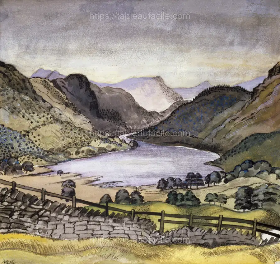 Thirlmere (1914) Paul Nash apercu