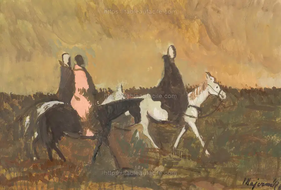 Three riders by Cyprián Majerník apercu