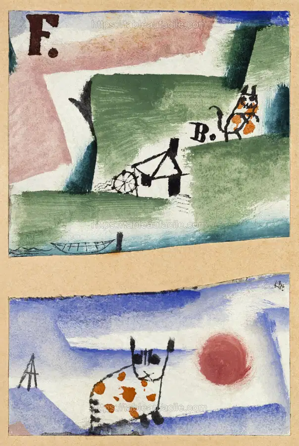 Tomcat_s Turf (1919) by Paul Klee apercu