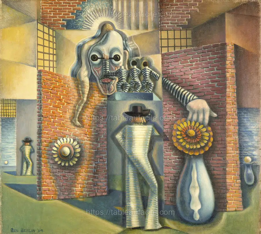 Untitled (Surreal Abstraction) by Benjamin F Berlin apercu