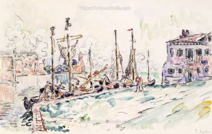 Venice (1908)  Paul Signac apercu