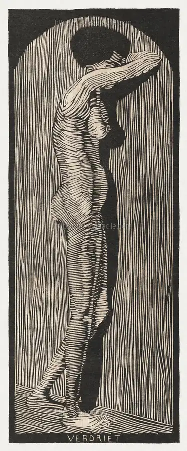 Verdriet (1914) by Samuel Jessurun de Mesquita apercu