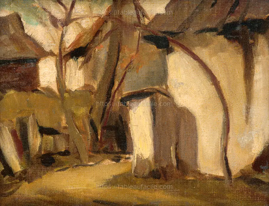 Village yard by Zolo Palugyay apercu
