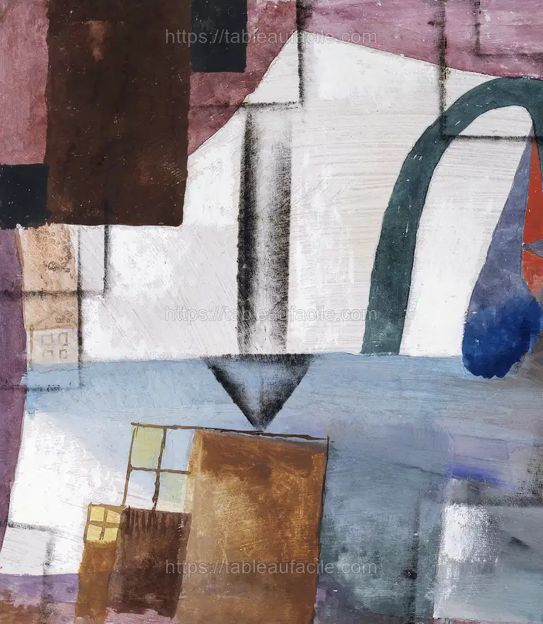 White Easter II (1924) Paul Klee apercu