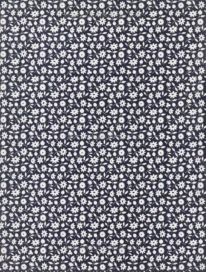 White flowers (1929) pattern in  Charles Goy apercu