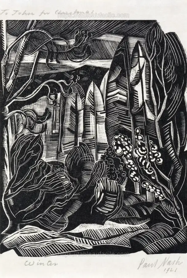 Winter, Hampden (1921)Paul Nash apercu