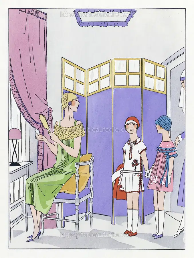 Woman at the dressing table (1926)  Maggy Rouff apercu