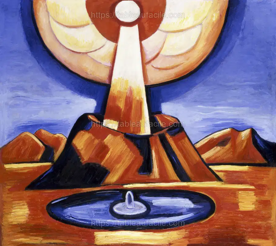 Yliaster_ Paracelsus (1887)  by Marsden Hartley apercu