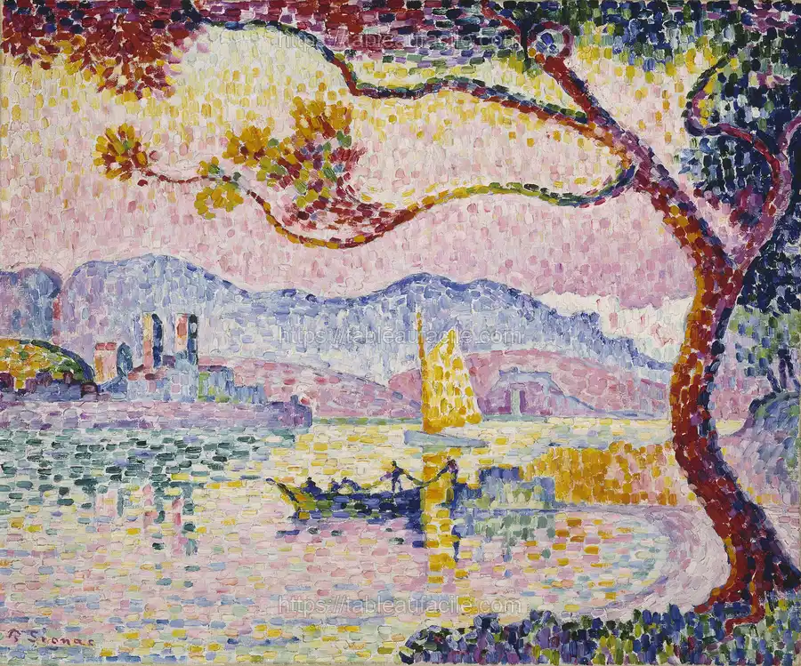 Antibes, by Paul Signac apercu