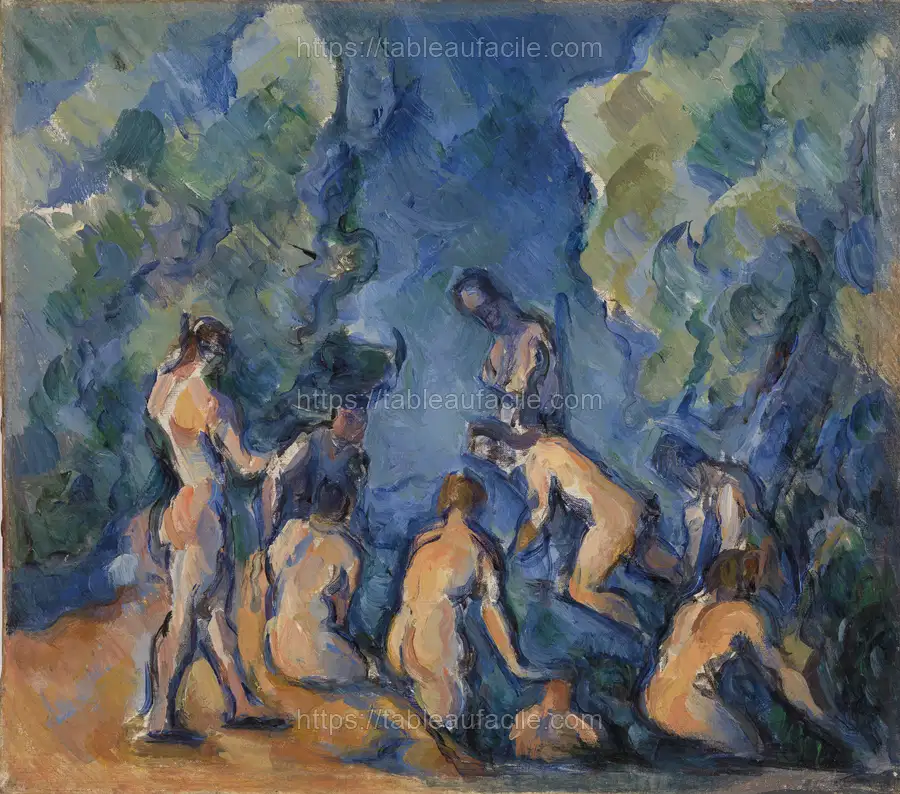 Bathers (Baigneurs) by Paul Cézanne apercu