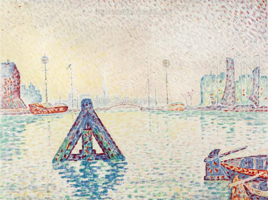 In Holland–The Buoy (1896) Paul Signac apercu