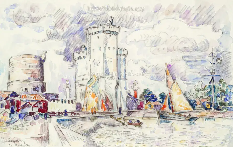 La Rochelle (1920-1928) Paul Signac apercu