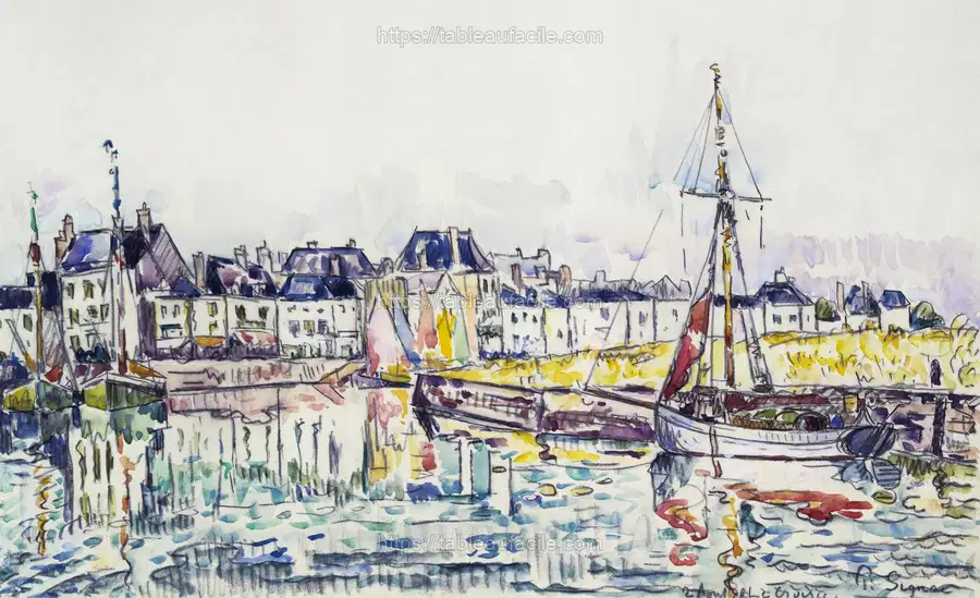Le Croisic (1928) Paul Signac apercu