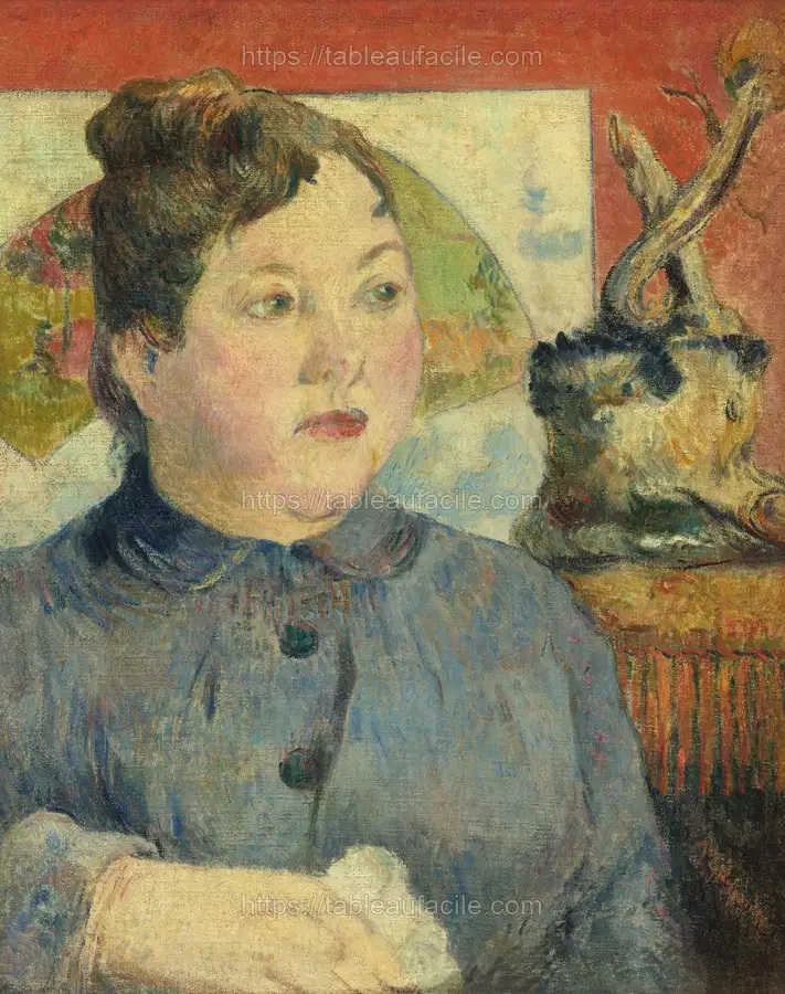 Madame Alexandre Kohler (ca. 1887–1888) by Paul Gauguin apercu