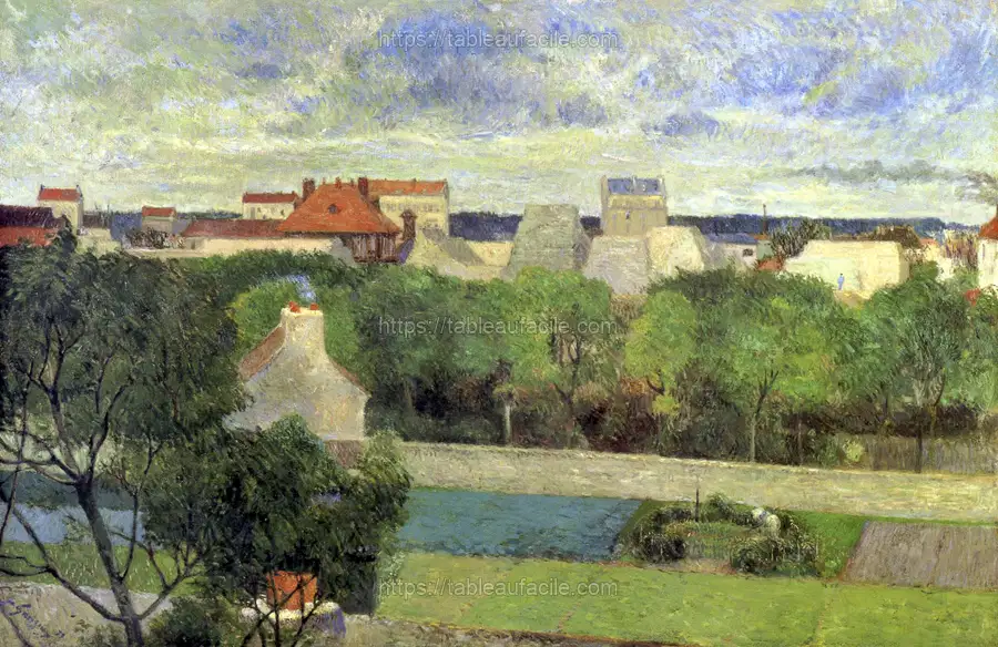 Paul Gauguin_s The Market Gardens of Vaugirard (1879) apercu