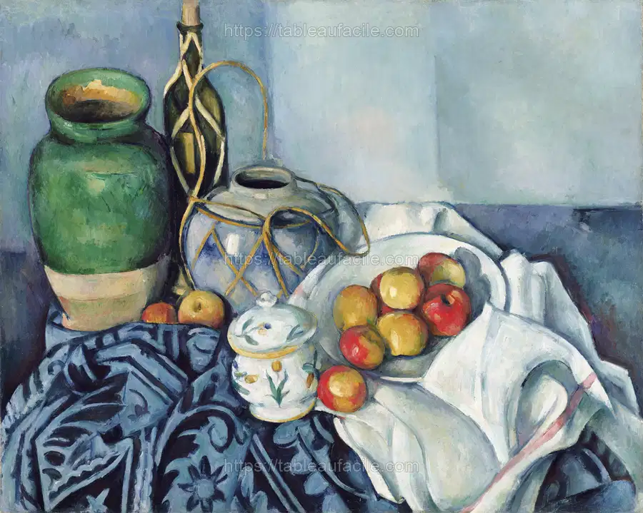 Still Life with Apples (ca. 1893–1894) by Paul Cézanne (2) apercu