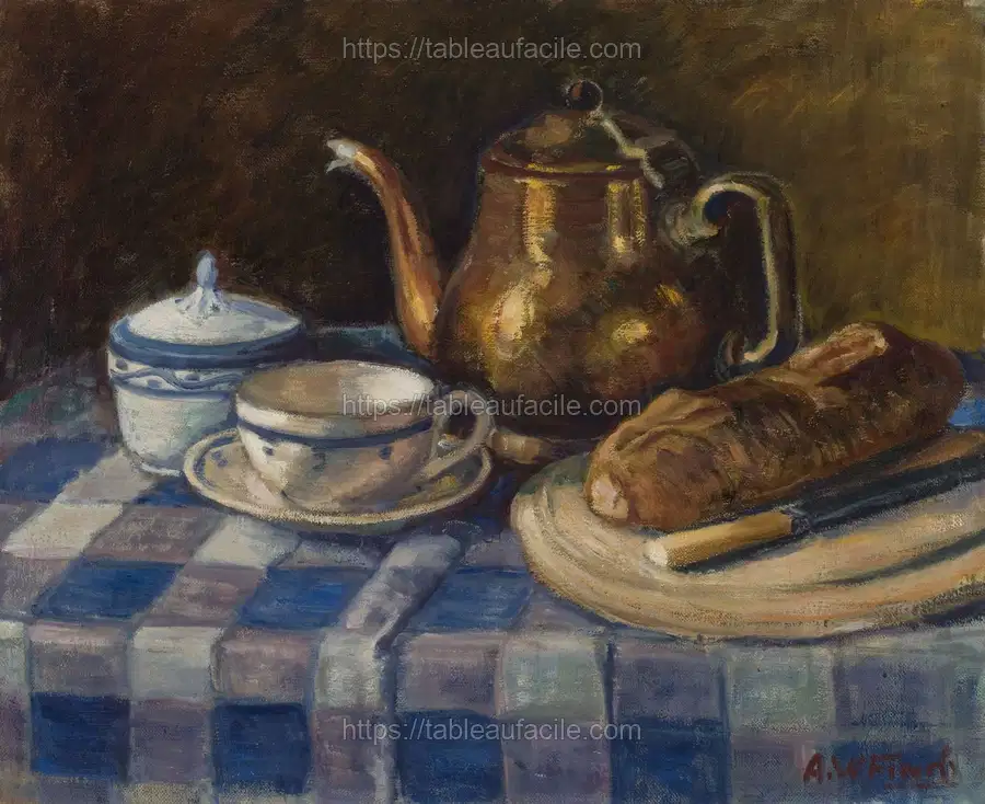 Still life, 1925, by Alfred William Finch apercu