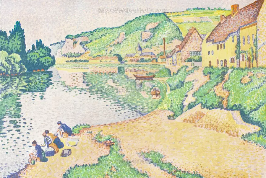 The Andelys (1895) Paul Signac apercu