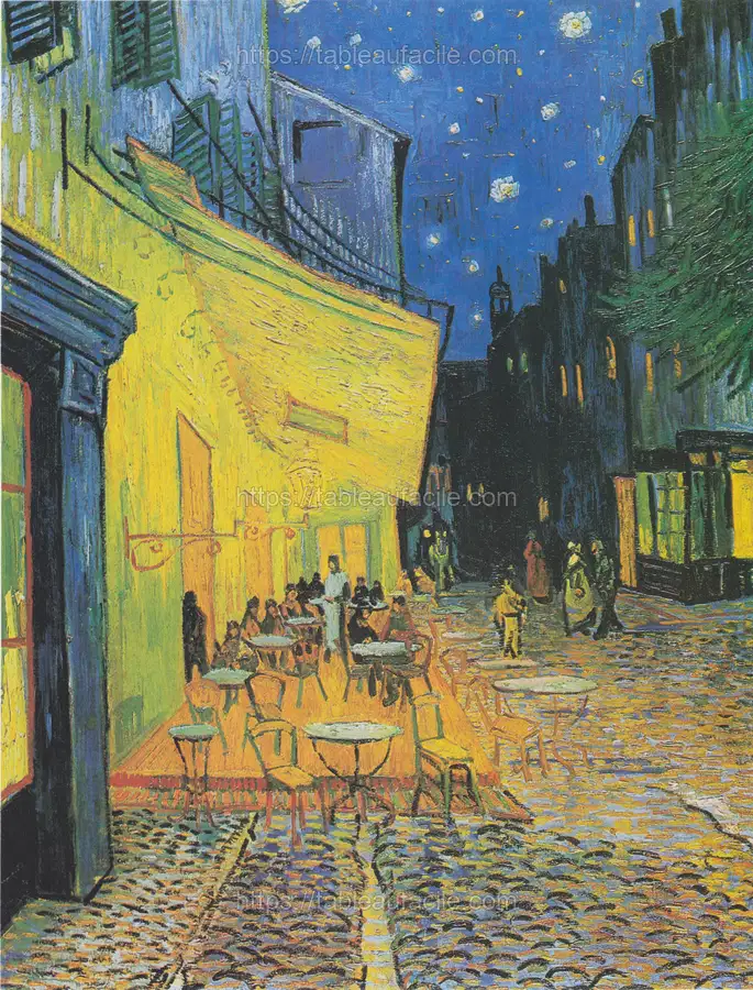Vincent van Gogh_s Café Terrace at Night apercu
