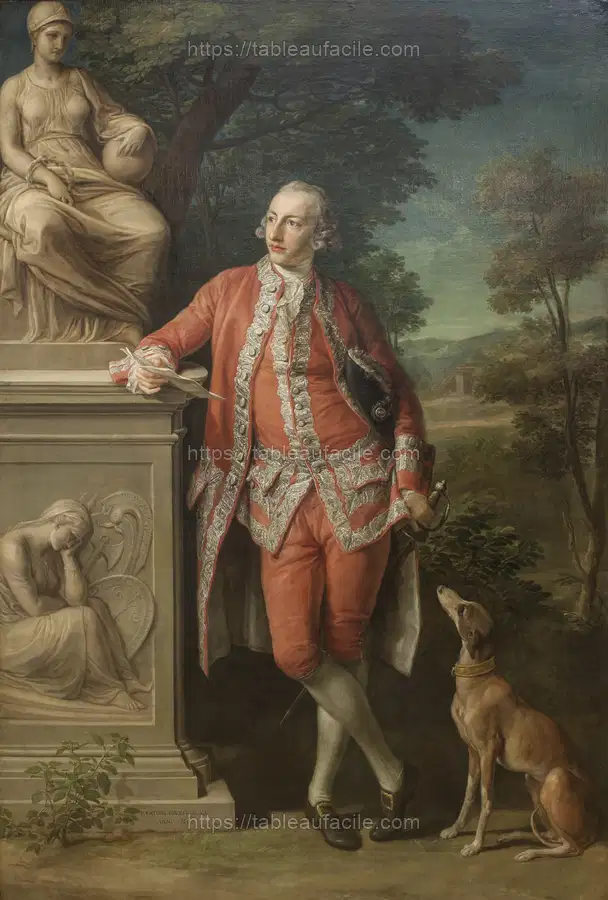 Peter Beckford (1740-1811), landowner, Dorset by Pompeo Batoni apercu
