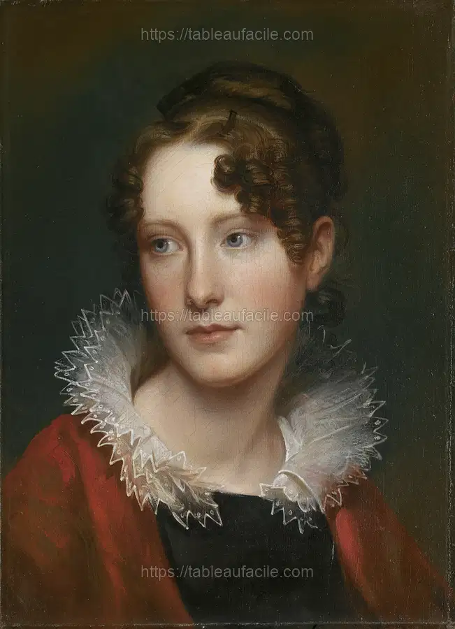 Portrait of Rosalba Peale by Rembrandt Peale apercu