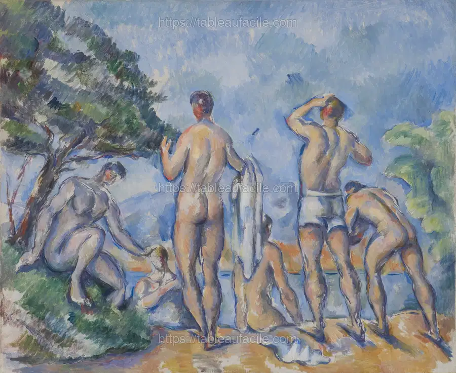 Bathers (1890–1892) Paul Cézanne apercu