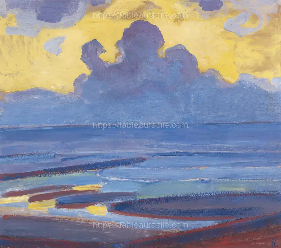 By the Sea (1909) Piet Mondrian apercu