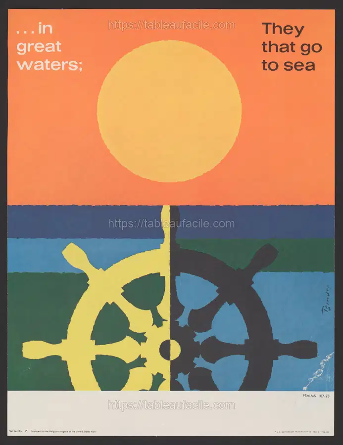 In great water_ … Psalms 107 23 (1963) apercu
