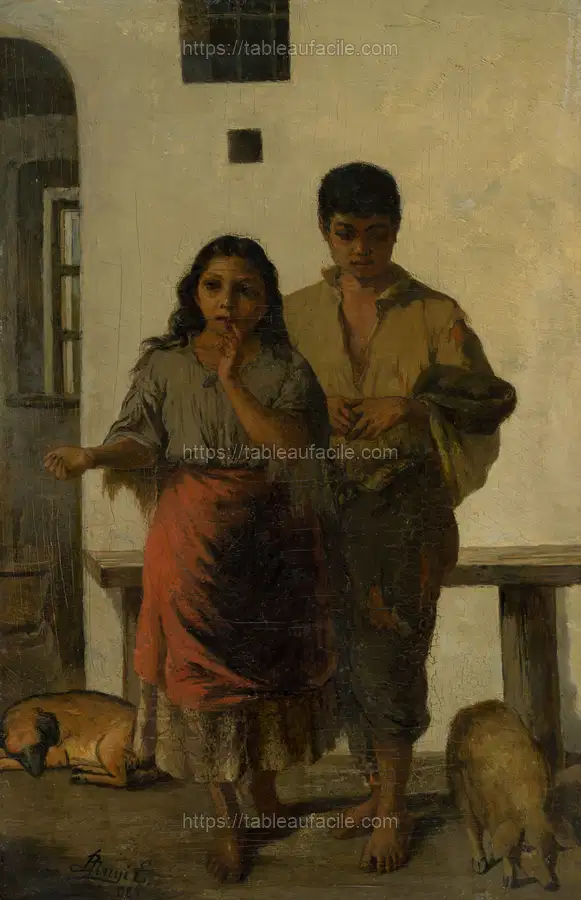 A gypsy with a gypsy woman apercu