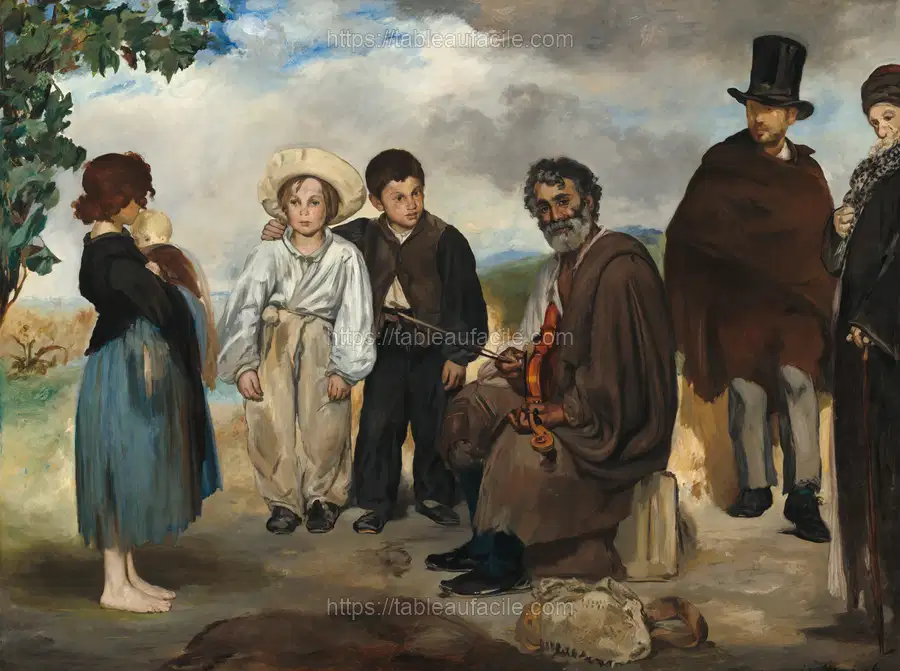 Édouard Manet - Le Vieux Musicien apercu