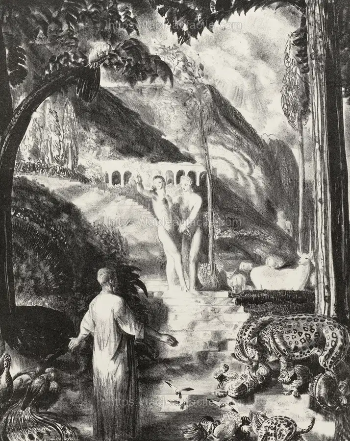 Farewell to utopia (1923) by George Wesley Bellows apercu
