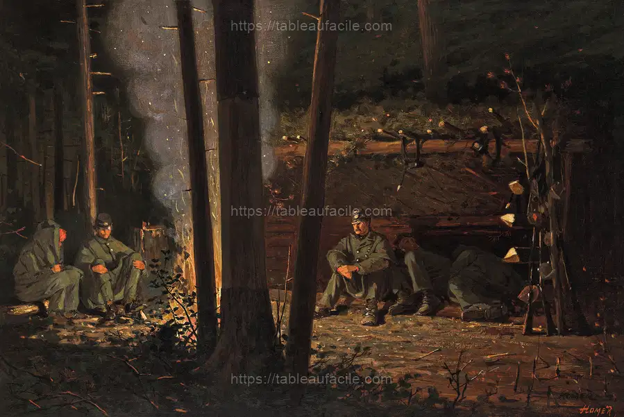 In Front of Yorktown (ca.1863–66) by Winslow Homer apercu