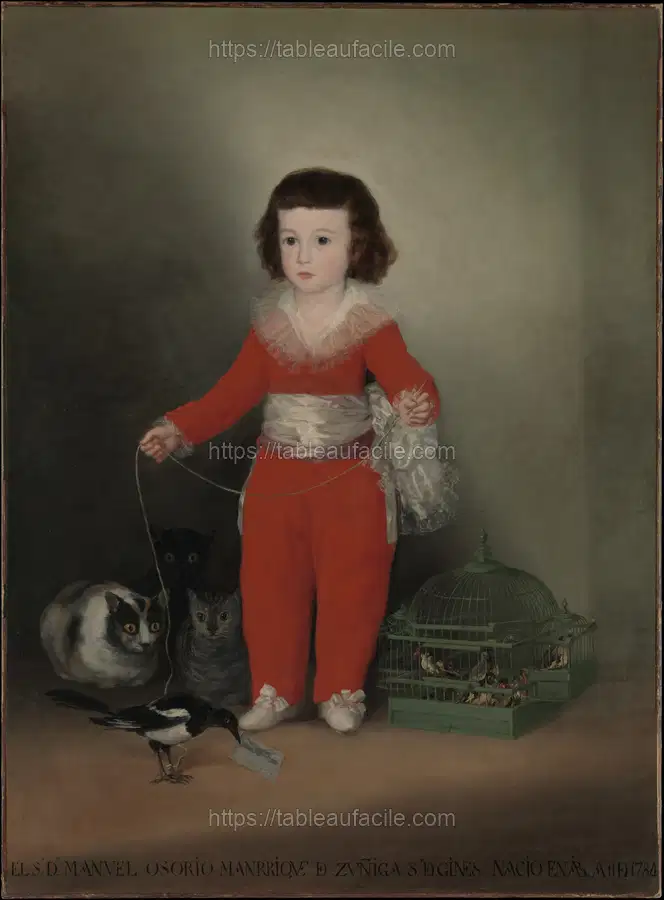 In this portrait, the sitter is the son of the Count and Countess of Altamira apercu