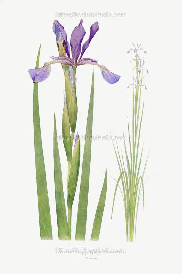 Iris Spuria from The Genus Iris (1913) by William Rickatson Dykes apercu