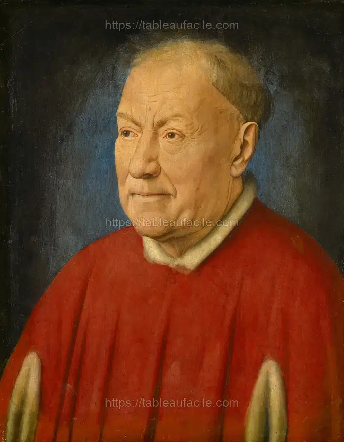 Jan van Eyck - Kardinal Niccolò Albergati apercu